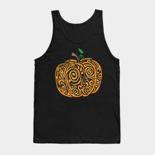 Doodle Pumpkin Tank Top